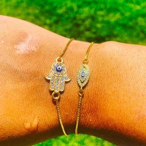 Hamsa and Evil Eye Protection Bracelets